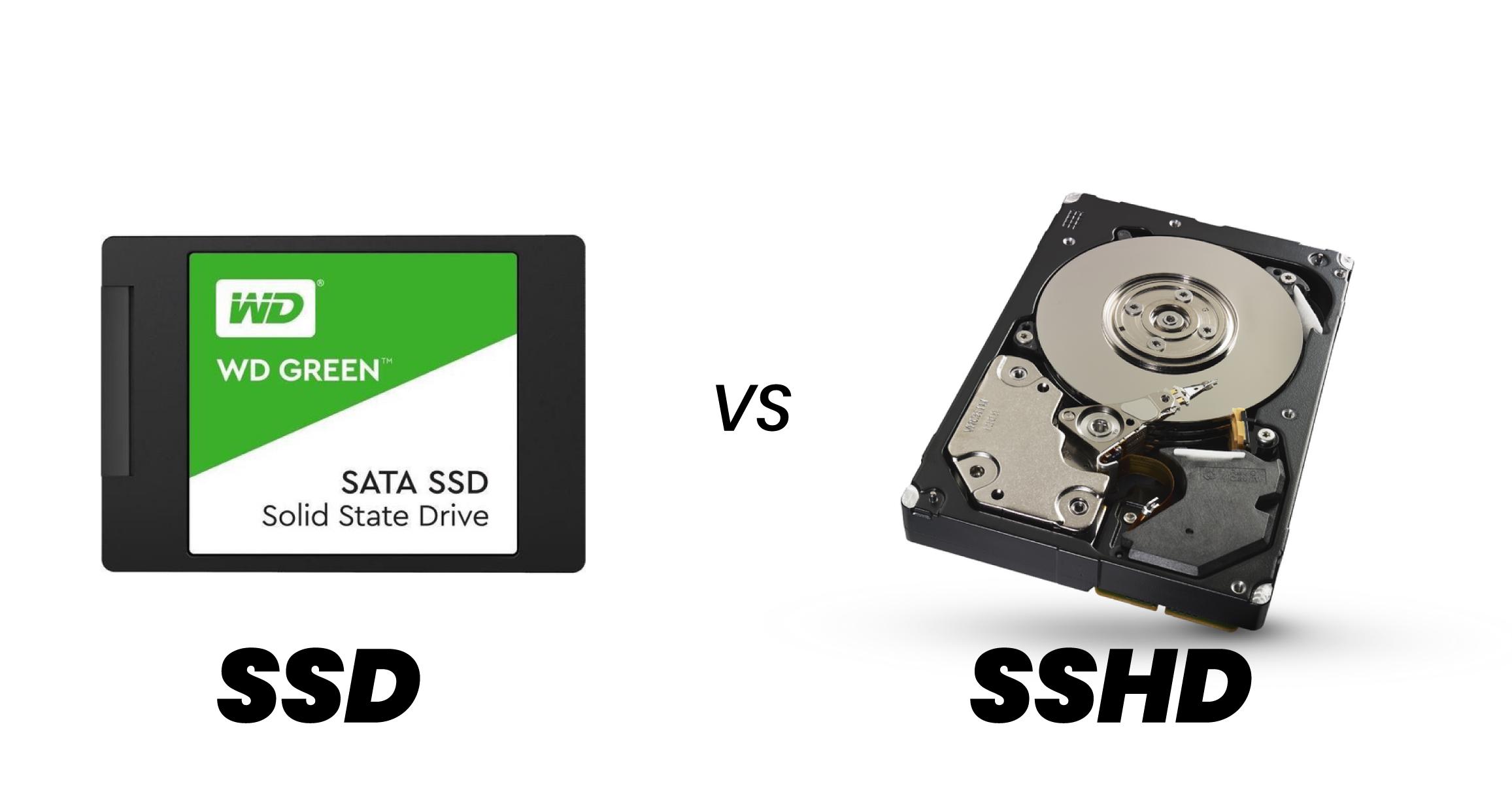 Comparatif SSHD vs SSD